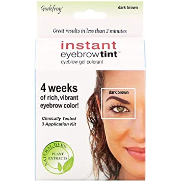 Godefroy Instant Eyebrow Tint Botanicals (3 Application Kit)