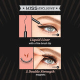 KISS Magnetic Eyeliner Black