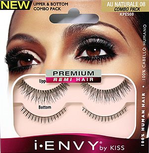 KISS i-ENVY Premium Au Naturale 08 COMBO PACK (KPES08)