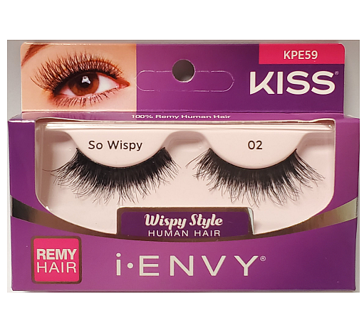 KISS i-ENVY Premium So Wispy 02 Lashes (KPE59)