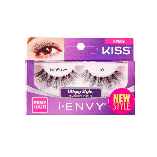 KISS i-ENVY Premium So Wispy 10 Lashes (KPE69)