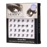 KISS i-ENVY Pro Microband Cluster Eyelashes - Medium