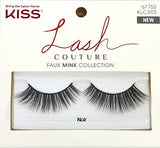 Kiss Lash Couture Faux Mink Collection - Noir Eyelashes