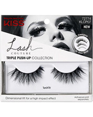 Kiss Lash Couture Faux Mink Triple Push-Up Collection - TEDDY Eyelashes
