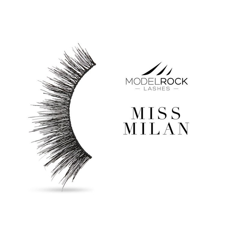 ModelRock Signature Range Lashes - Miss Milan - Double Layered Lashes