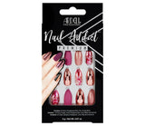 Ardell Nail Addict Premium Artificial Nail Set - Chrome Pink Foil