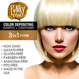 Punky Colour 3-in-1 Color Depositing Shampoo & Conditioner - BLONDETASTIC (67626)