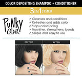 Punky Colour 3-in-1 Color Depositing Shampoo & Conditioner - BLONDETASTIC (67626)