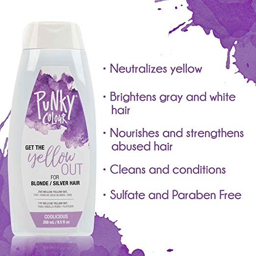 Punky Colour 3-in-1 Color Depositing Shampoo & Conditioner - COOLICIOUS PURPLE TONER (90842)