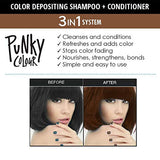Punky Colour 3-in-1 Color Depositing Shampoo & Conditioner - MOCHANIFICENT (67625)